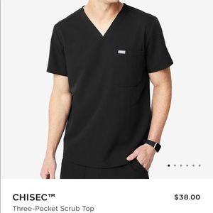 NWT Men’s Figs Chisec scrub top L